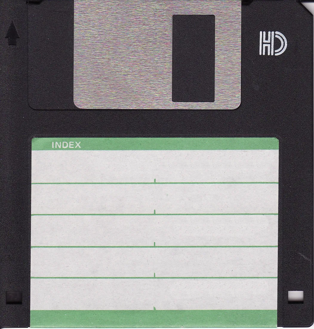 A floppy disk